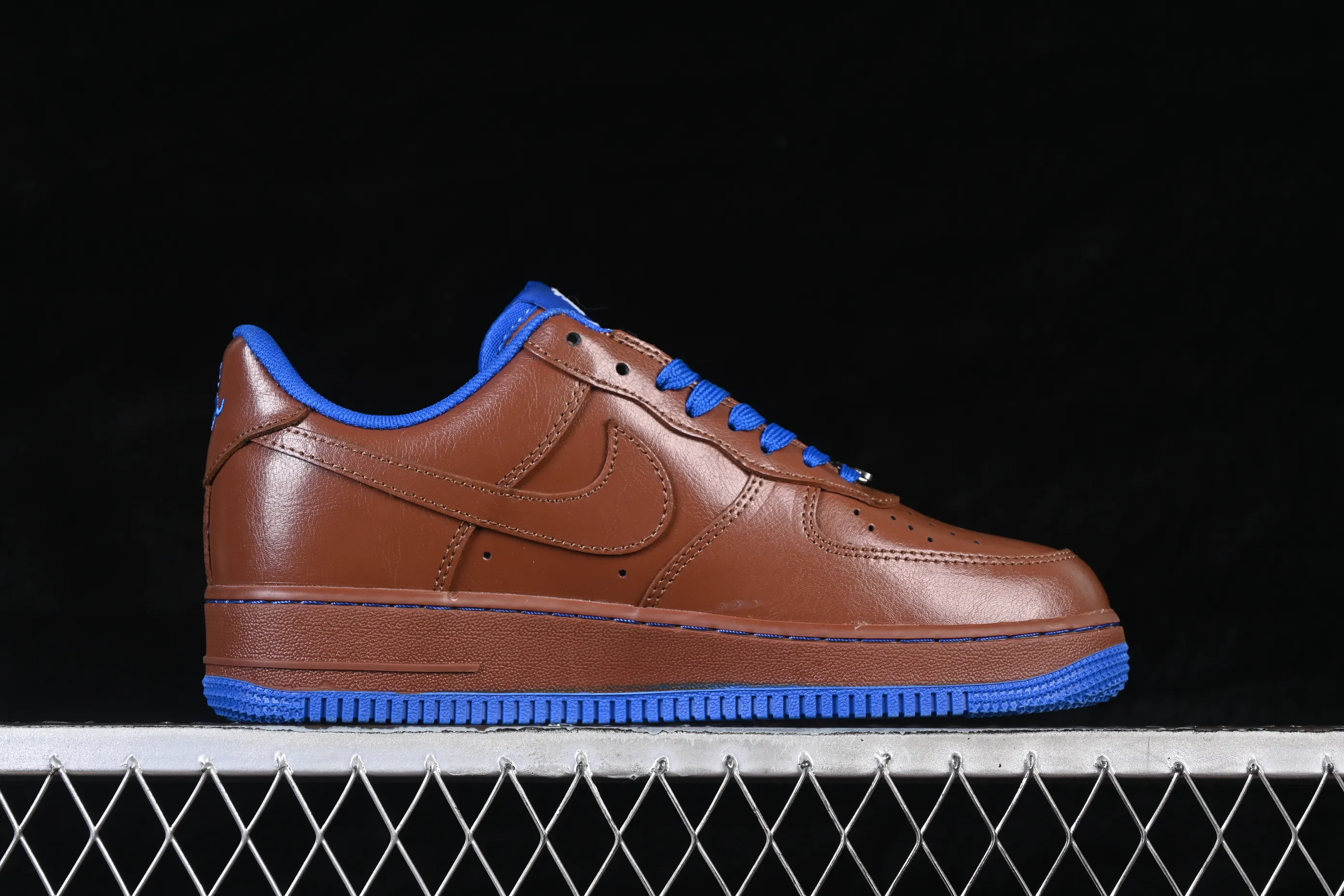 All categories Nk Air Force 1 Air Force series Nk Air Force 1 Low Air Force low top Nike Air Force 1'07 Low Year of the Horse joint name Tan Brown Blue Air Force 1 low top casual sneakers XY9025-007
